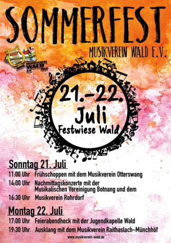 MusikvereinWald_Sommerfest_2019
